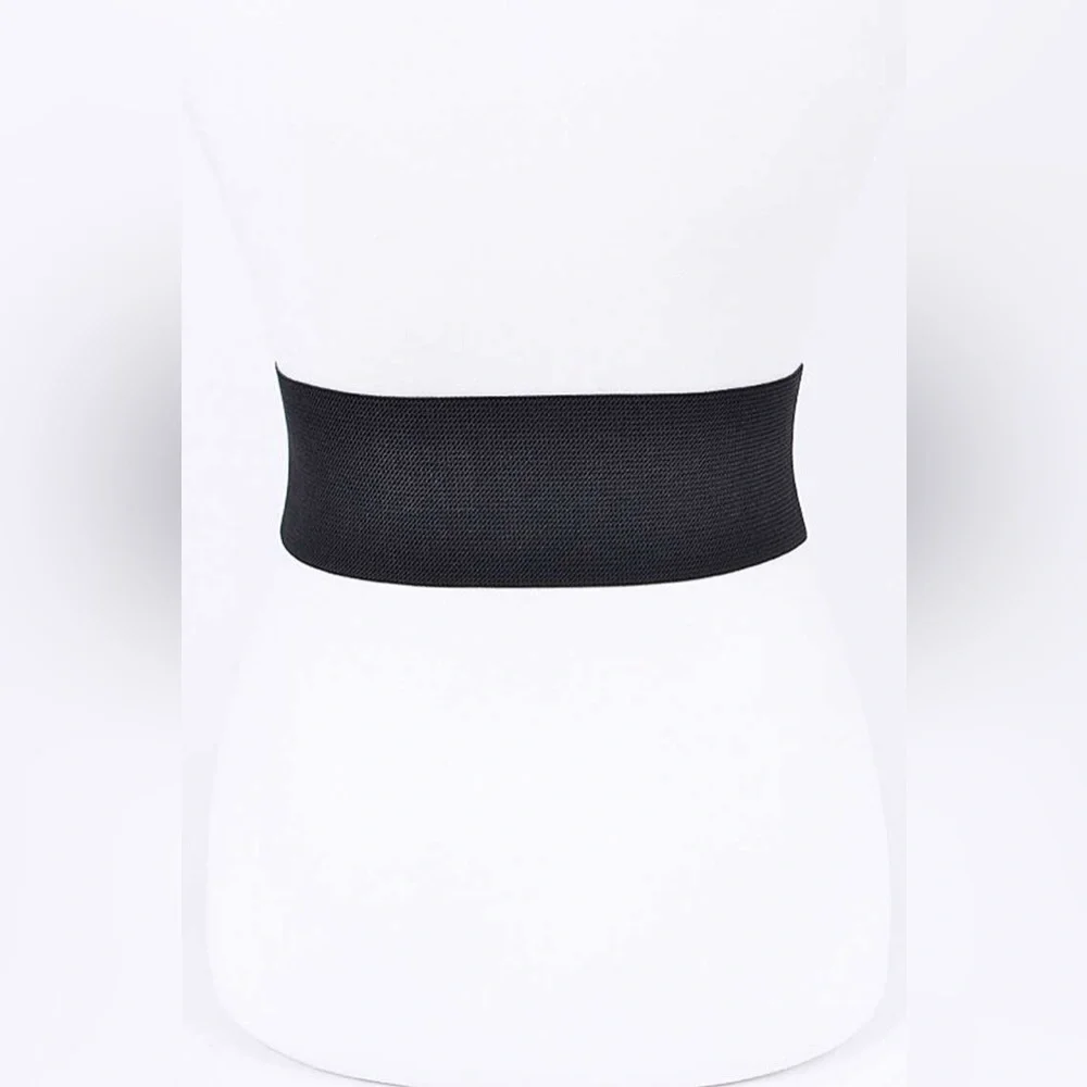 Leather Western Wide Corset Statement Belt